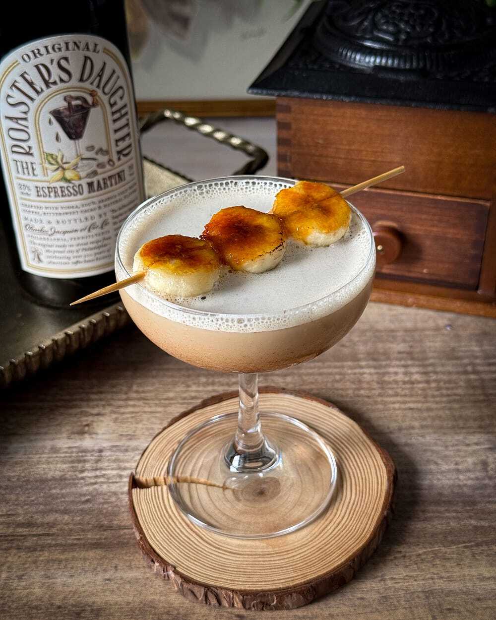 Bananas Foster Espresso Martini
