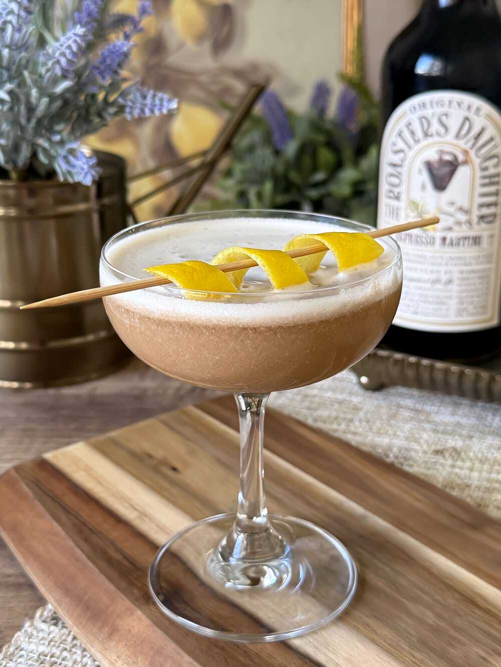 Lavender Espresso Sour